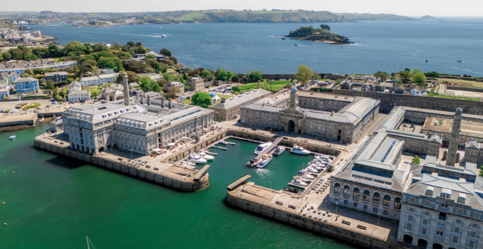 Royal William Yard from above